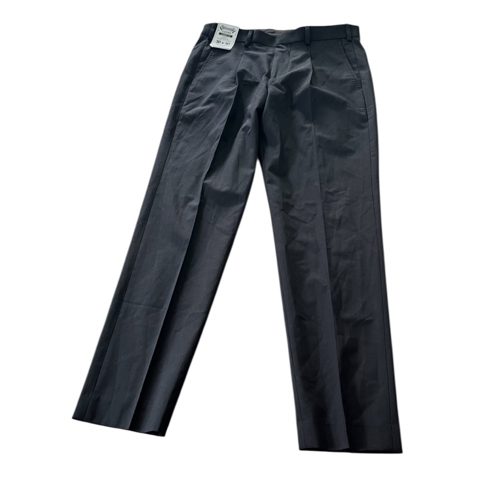 Murano Men's Black Dress Pants Lucas Carrot Fit Performance Stretch Size 30